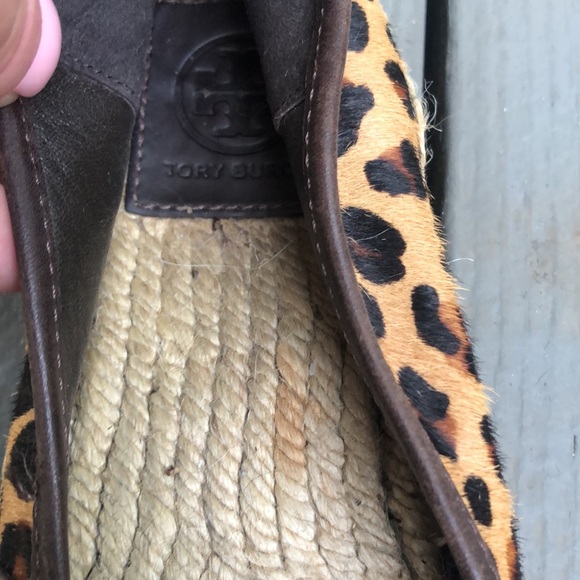 Tory Burch McKenzie calf hair espadrilles size 8 - Picture 2 of 5